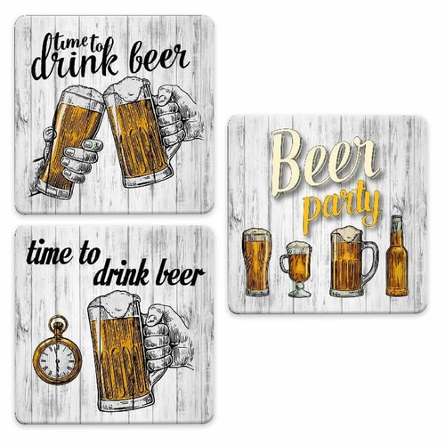 Sottotutto quadrato coll beer - quadrato,