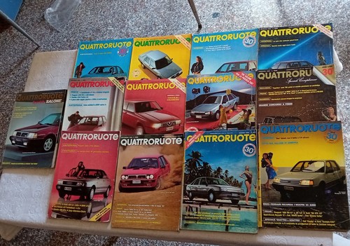 Riviste quattroruote 1986 - quattroruote,