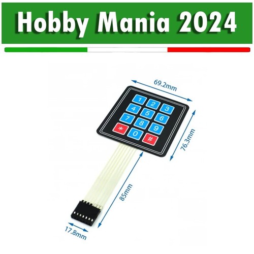 Matrix array tastiera 3x4 - 3x4, 12