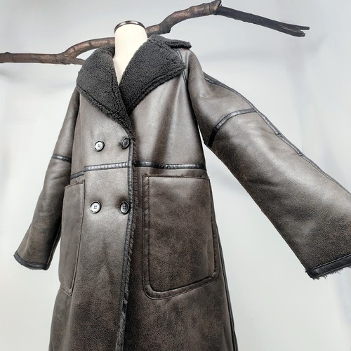 Zara cappotto doubleface - zara, 🤎