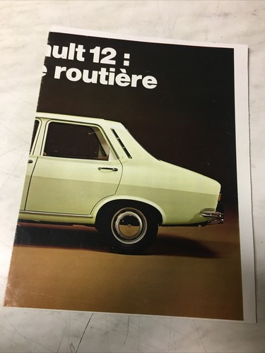Renault 1971 r6tl r8 r8s - r4,