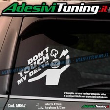 Adesivo Don't Touch my Delta