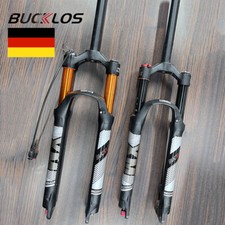 Forcella ammortizzata dritta mountain bike 26/27,5/29 pollici MTB freno a disco 9 mm forcelle QR