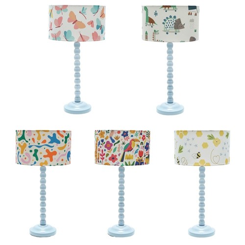 Lampada tavolo bobina blu - da,