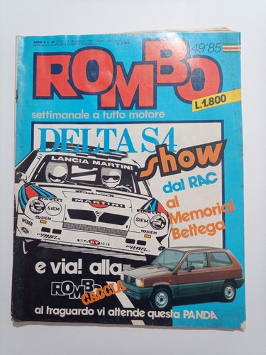 Rivista rombo 1985 - n°49,