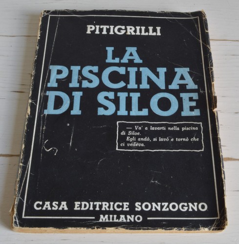 Pitigrilli piscina siloe - la,