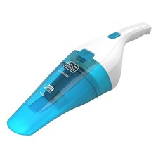 Black & Decker Mini aspirapolvere DUSTBUSTER Litio Wet&Dry Bianco e Azzurro 3,6V