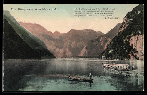 Cartolina königssee angolo - königssee,,