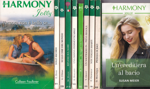 Ln1 lotto romanzi harmony - romanzi,