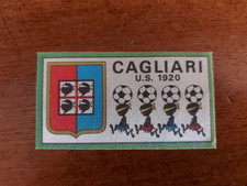 CAGLIARI FIGURINA CALCIATORI PANINI 1970-71 - SCUDETTO IN RASO RECUPERATO (5189)