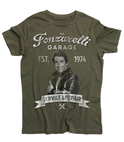 Shirt uomo fonzie garage - t-shirt,
