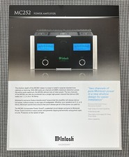 AMPLIFICATORE MCINTOSH MC252
