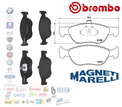 Pastiglie freno anteriori fiat - anteriori,