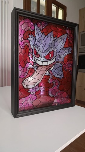 Pokémon inspired vetrata - pokémon, inspired vetrata