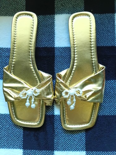 Sandali personalizzati oro - sandali,