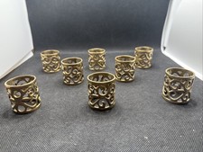 SET 8 ANELLI TOVAGLIOLI SHABBY
