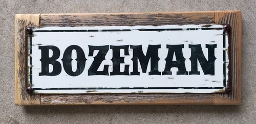 Insegna bozeman montana - insegna,
