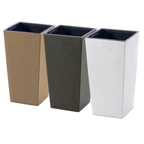 Vaso quadrato urbi square eco - quadrato,