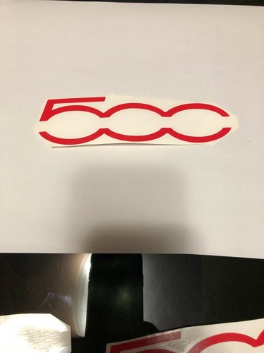 Fiat 500 nuovo modello sticker - modello,
