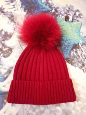 Cappello con ponpon  in Lapen