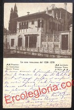 ak3902 - CARTOLINA D'EPOCA - Venezia Città - La Casa Veneziana del 1250 - 1270