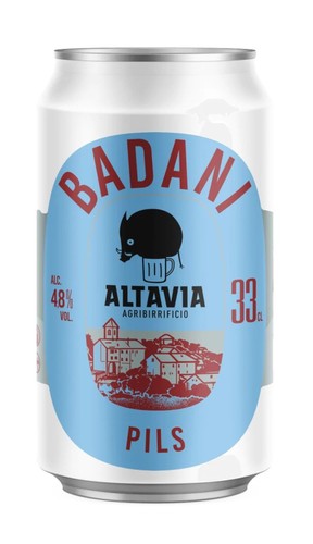 Altavia birra lattina badani - altavia,