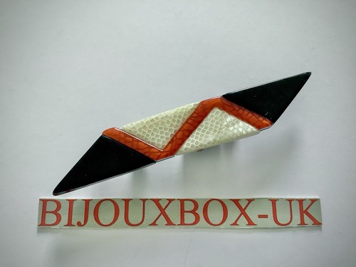 Spilla geometrica vintage - spilla, lea