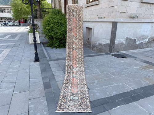Tappeto vintage turco oushak - tappeto,