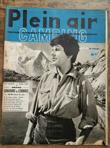 Plein air camping giugno 1953 - giugno,