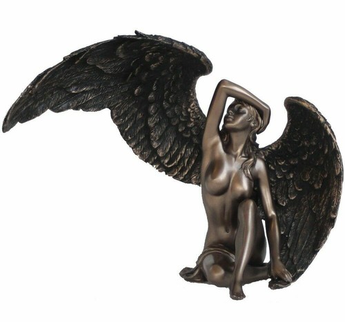 Statua scultura donna alata - donna,