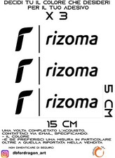 ADESIVI LOGO  STICKERS RIZOMA