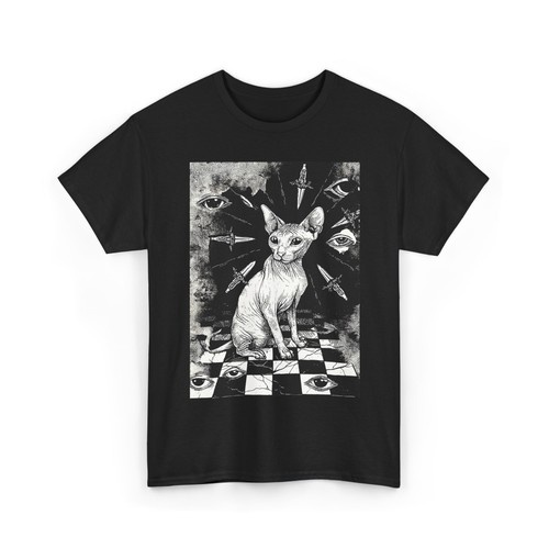 Maglietta surrealismo sphynx - maglietta,