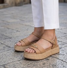 SANDALI DA DONNA BEIGE CON