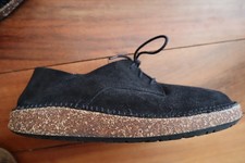 Scarpe casual nere scamosciate
