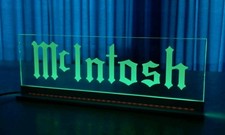 Insegna Luminosa McIntosh Insegna Luminosa Pubblicità Luminosa Insegna Led