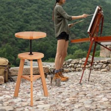 Sgabello da disegno in legno