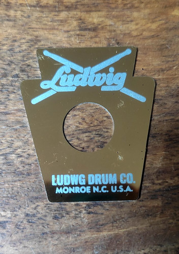 Distintivo batteria ludwig - batteria,