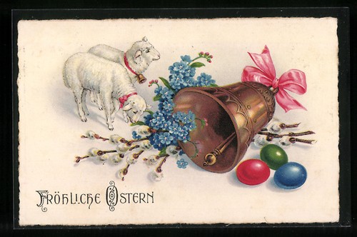 Cartolina buona pasqua - cartolina,