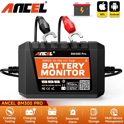 Ancel bm300 pro 12v - 24v, car