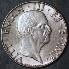 Italy 50 Centesimi 1939 XIX
