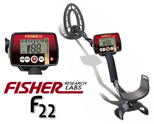 Fisher f22 metal detector - fisher,