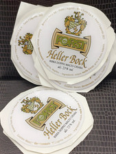 FORST HELLER BOCK BEER  ADESIVO GOMMATO MEDAGLIONE PER FRONTALE DISTILLATORI