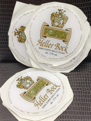 Forst heller bock beer - heller,