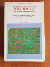 PROSPETTIVE DI STORIA DELLA LINGUISTICA lingua linguaggio comunicazione sociale