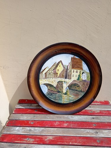 Piatto ceramica albisola - ,