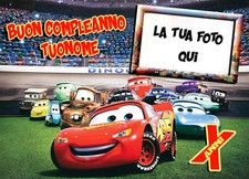 Cialda CARS con tua foto