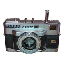 Macchina fotografica vintage Voigtlander Vitessa T senza obiettivo testata funzionante