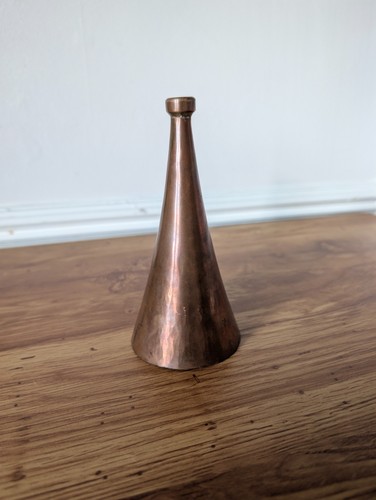 Vintage copper candle - vintage,