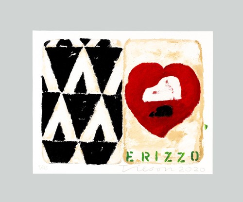 Joe tilson heat heart - joe, "heat,