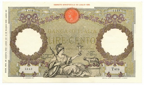 100 lire capranesi - 100,